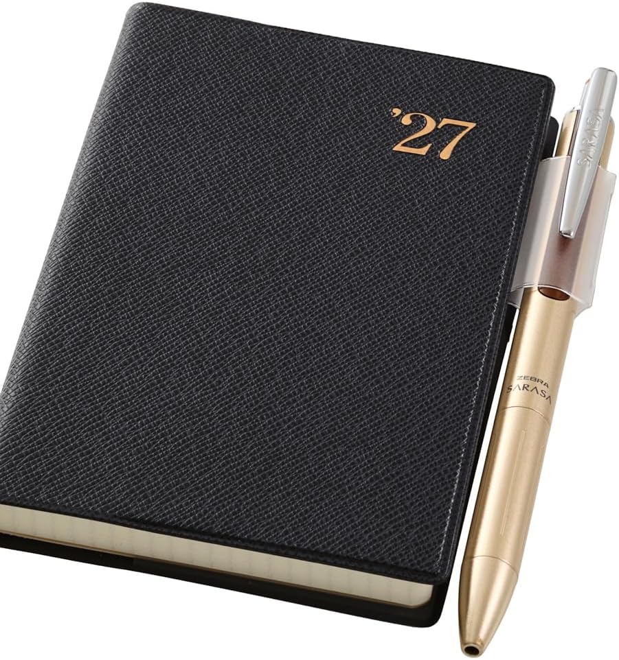 NOLTY 2027 No. 1180 Monthly Gantt Chart + Weekly Planner Pocket Notebook