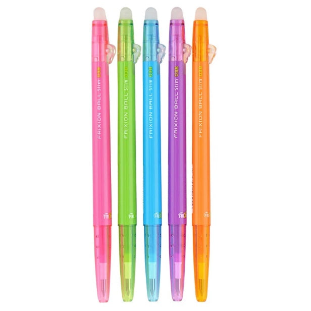 Pilot Frixion Ball Slim 5 Color Set 0.38mm