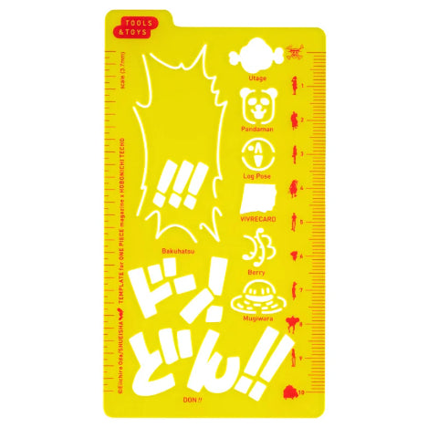 Hobonichi Stencils / Ruler / Writing Tool