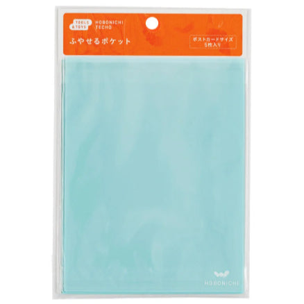 Hobonichi Add-on Pocket Adhesive Clear Envelope for Notebook