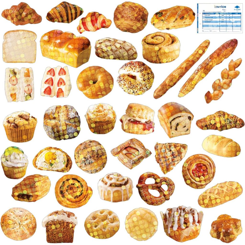 Greeting Life Japanese Mini Sticker Set - Bakery