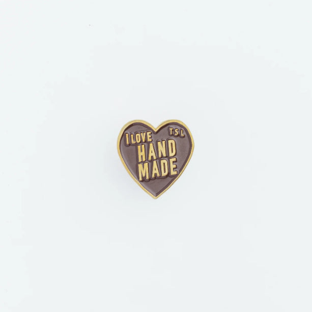 The Superior Labor TSL Charm Heart "LOGO" Concho