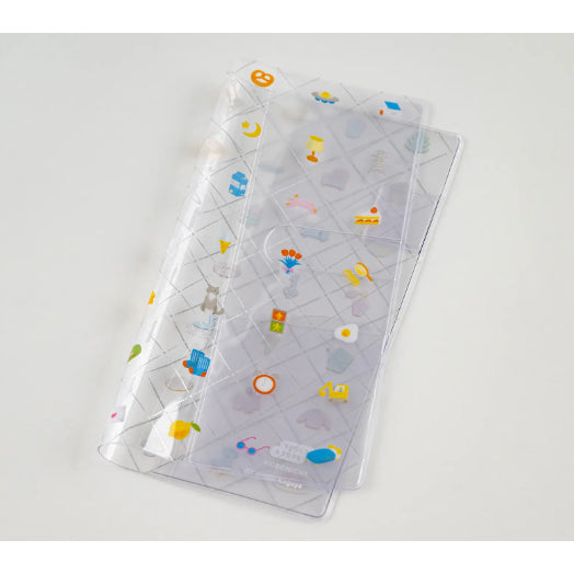 Hobonichi Clear Cover on Cover for A6 Original Planner A5 Cousin Weeks HON