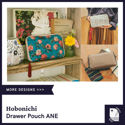 [On Hand]  Hobonichi ÁNE Drawer Pouch
