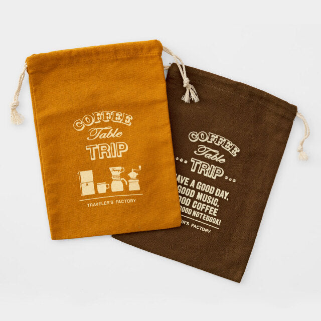 TF Traveler's Factory Coffee Bag - Cotton Tote Pouch