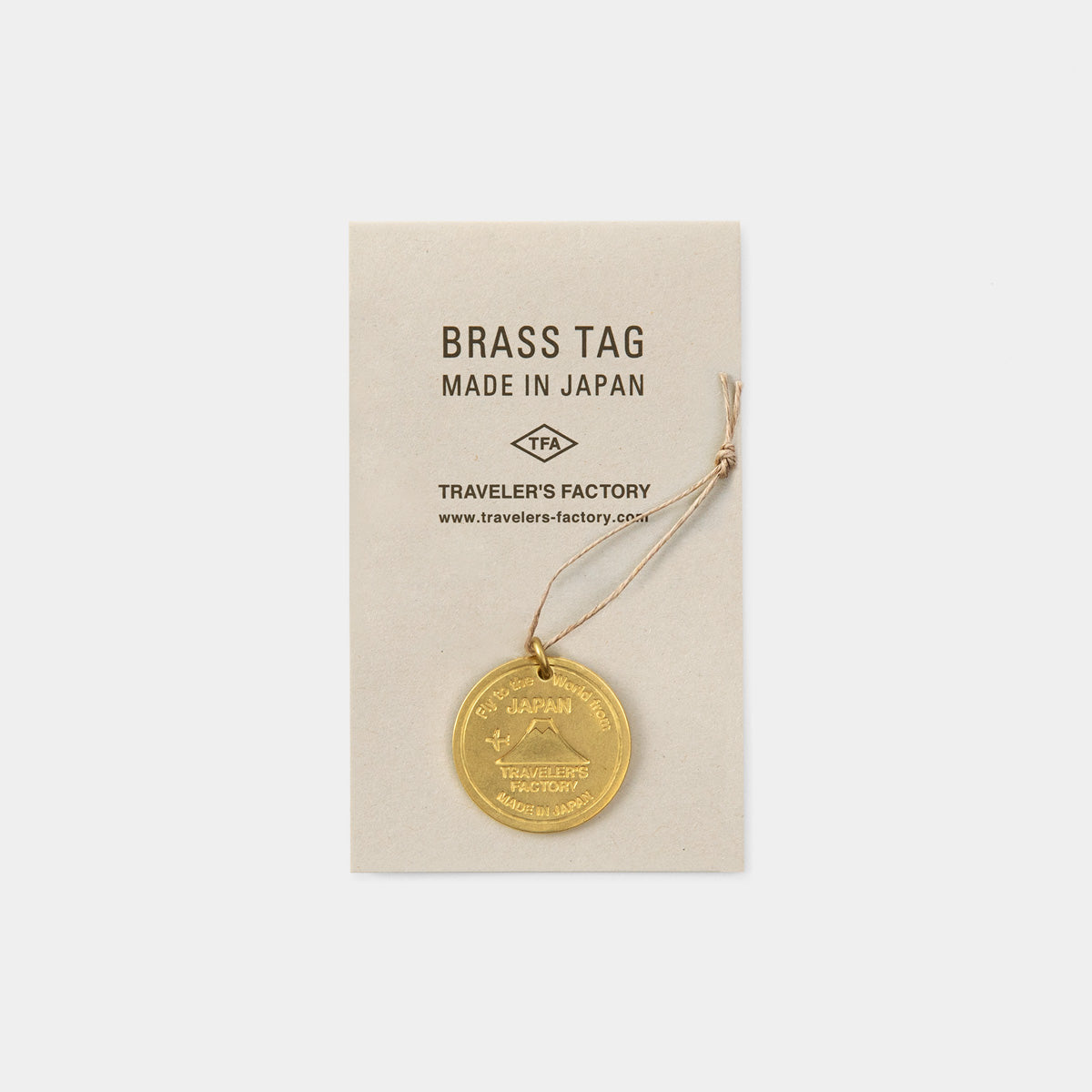 Traveler's Factory Brass Charm for Traveler's Company Notebook