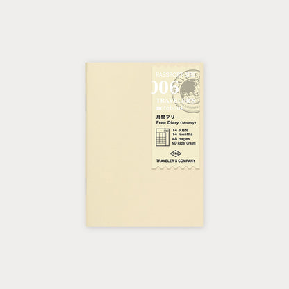 Traveler's Notebook Refill - Passport Size