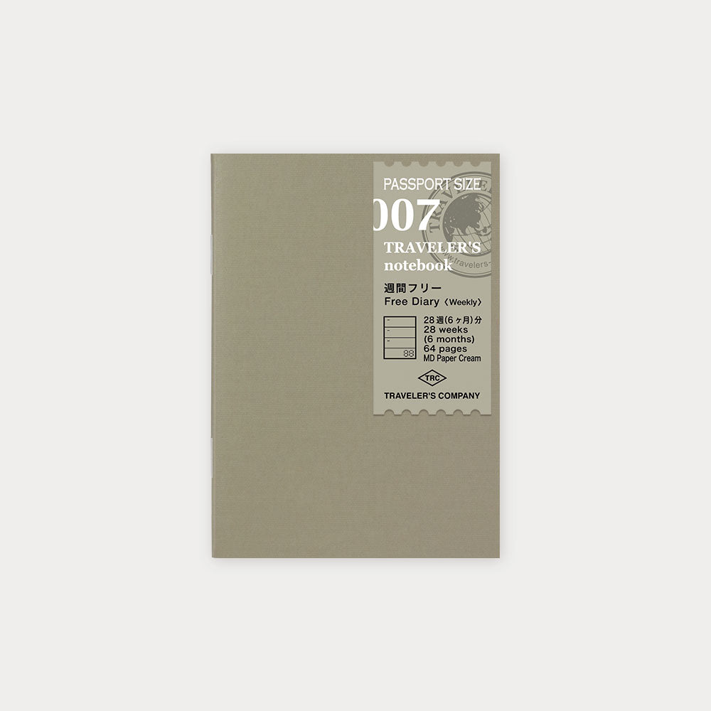 Traveler's Notebook Refill - Passport Size