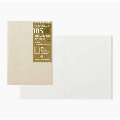 [On Hand] Traveler's Notebook Refill - Passport Size