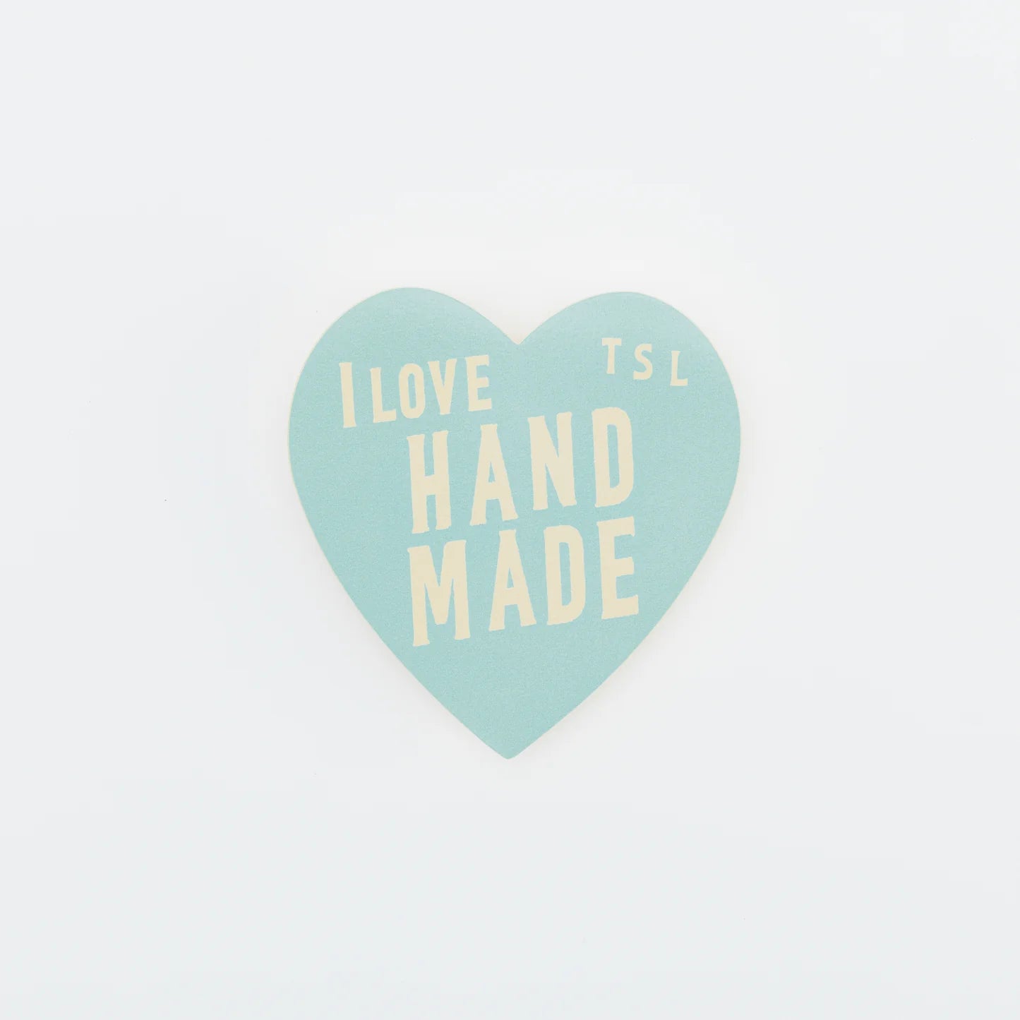 The Superior Labor TSL - I LOVE HANDMADE Sticker - 1 pc