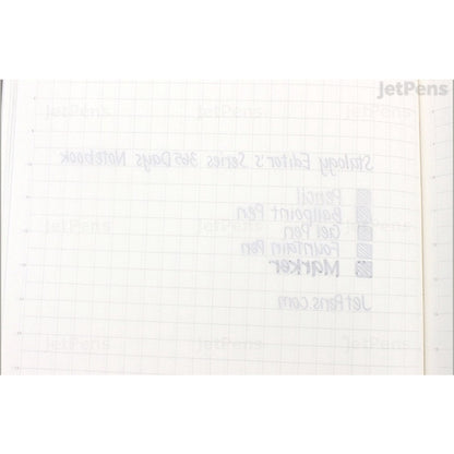 [On Hand] Nitoms STALOGY 365 Days Grid / Dot / Plain Blank Slim Notebook A6 B6 A5 B5 A4