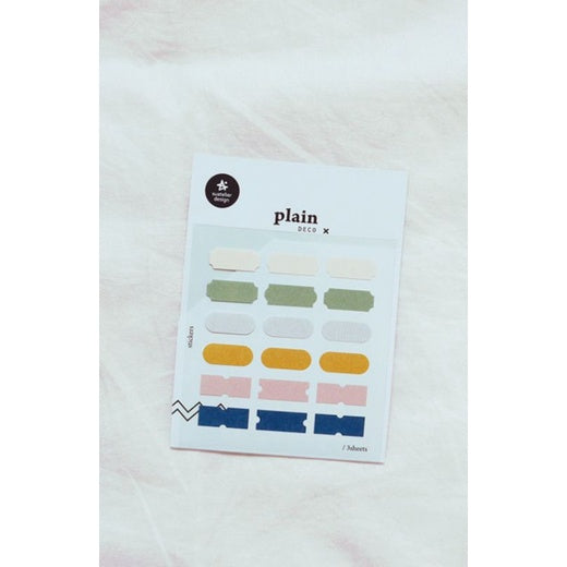 Suatelier Korea Mini Series / Plain / Seal Stickers / Sticky Memo