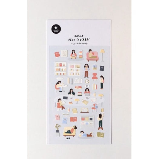 Suatelier Korea Daily Deco Stickers - Various Designs