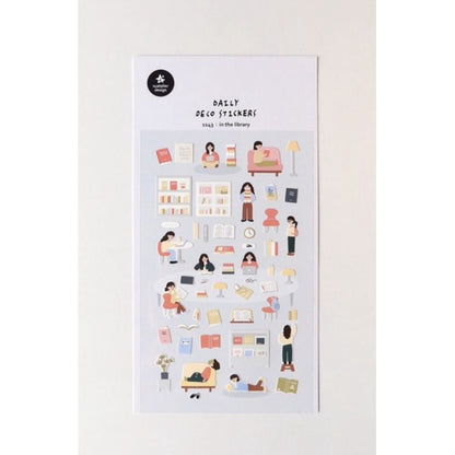 Suatelier Korea Daily Deco Stickers - Various Designs