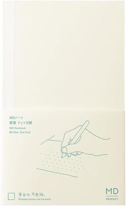 [On Hand] Midori MD Note Cover and Notebook - Grid / Blank / Ruled / Lined / A6 / B6 / A5