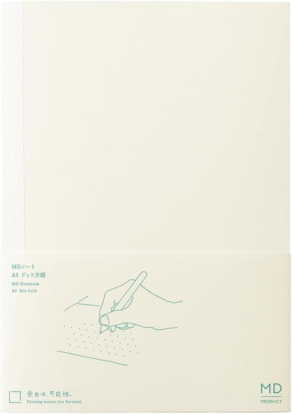 [On Hand] Midori MD Note Cover and Notebook - Grid / Blank / Ruled / Lined / A6 / B6 / A5