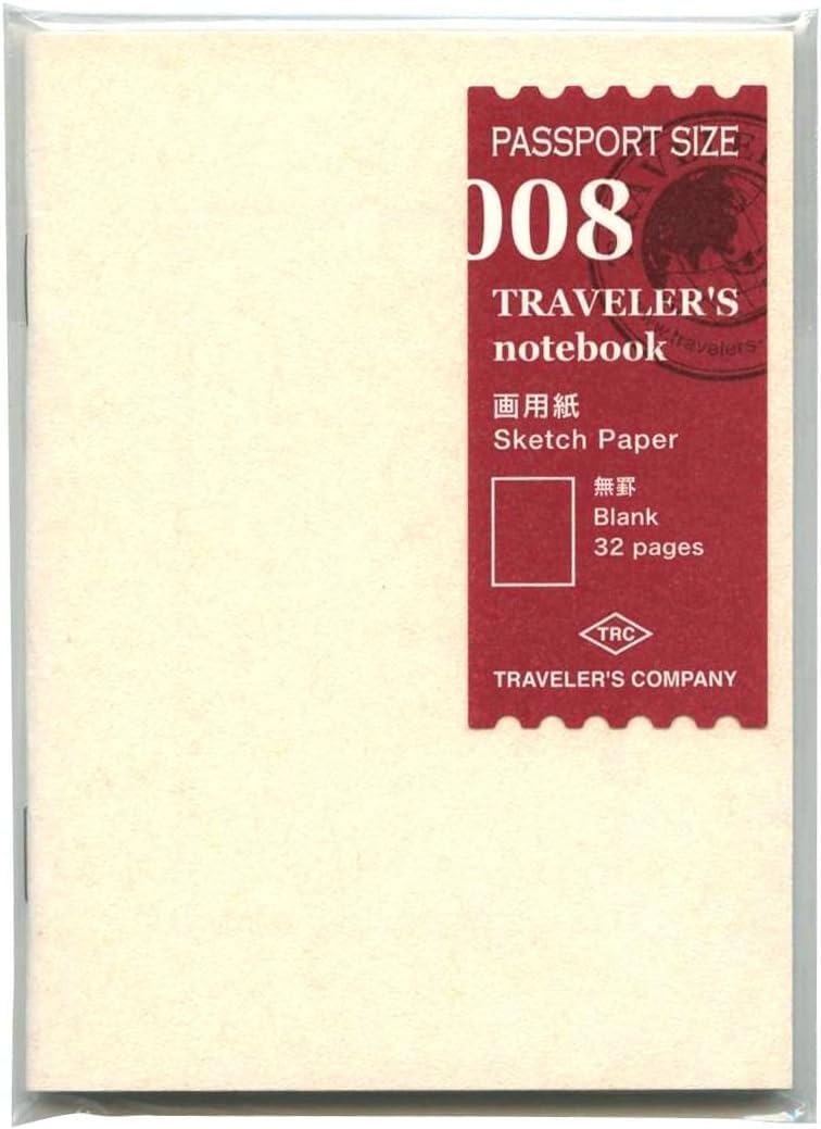 [On Hand] Traveler's Notebook Refill - Passport Size