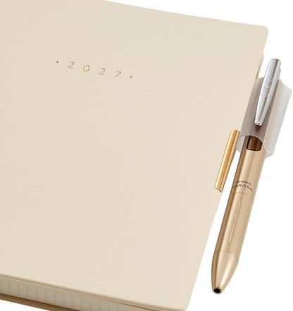 NOLTY Ecri Plus 2027 Planner Notebook - Monthly + Weekly Grid - B6 Size - 2319, 2320