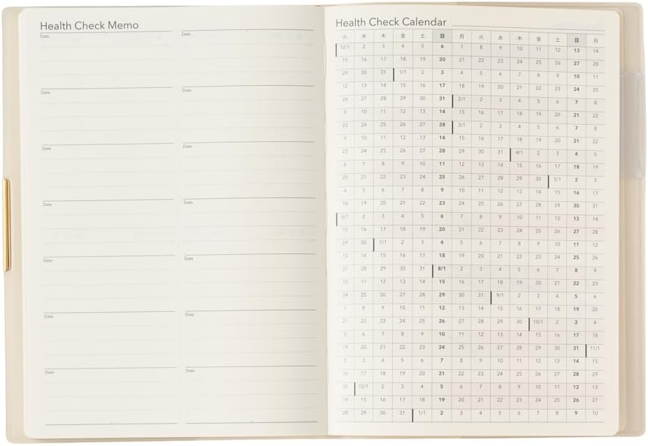 NOLTY Ecri Plus 2027 Planner Notebook - Monthly + Weekly Grid - B6 Size - 2319, 2320
