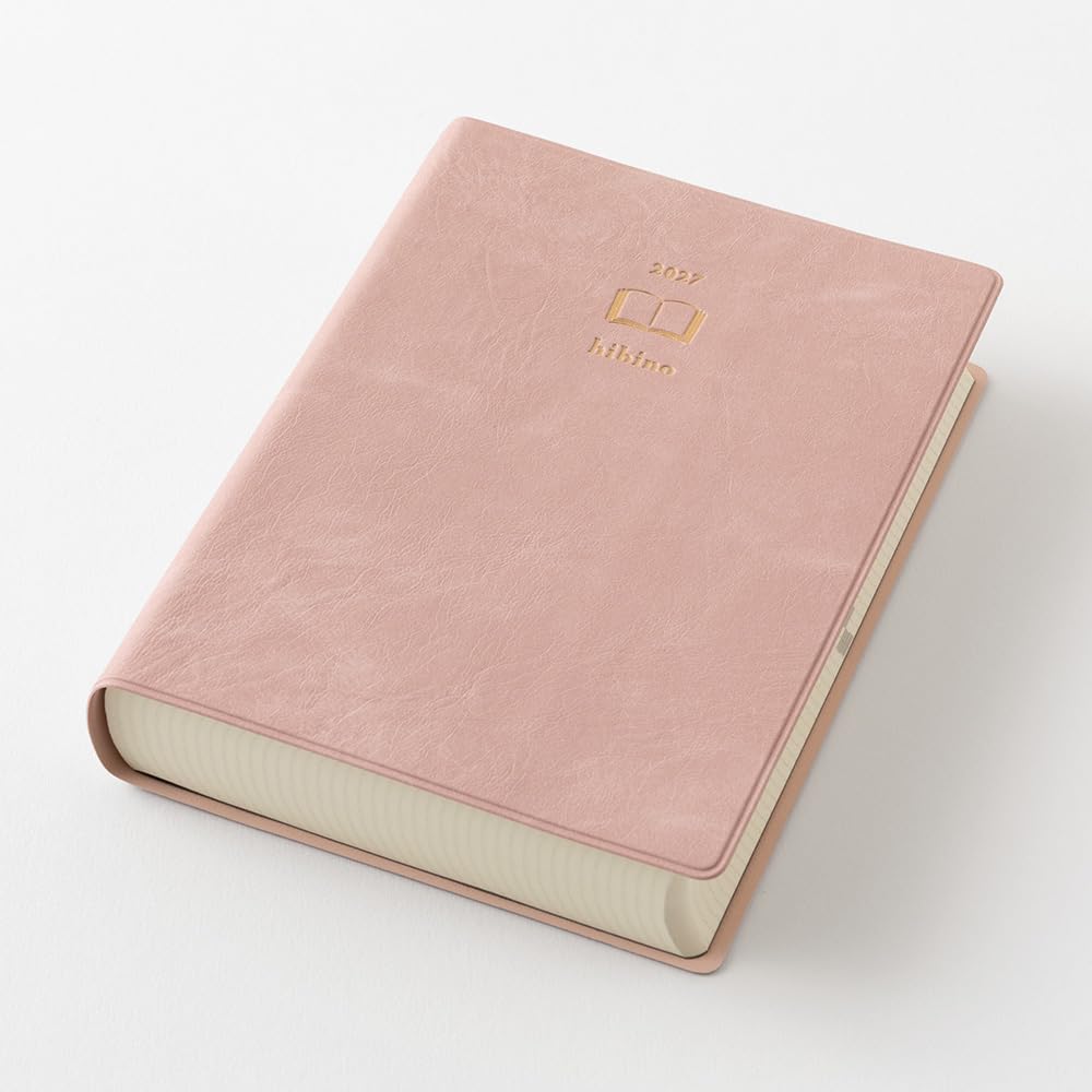 Midori Hibino 2027 (A6 Notebook) - 2 Page Per Day - Daily Planner Diary Journal