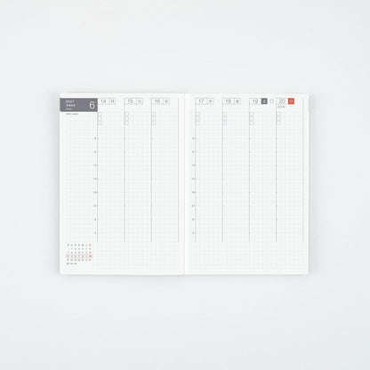 Hobonichi Weekly Calendar Supplement Notebook Planner