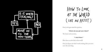 Steal Like an Artist: 10 Things Nobody Told You About Being Creative by Austin Kleon (Paperback)