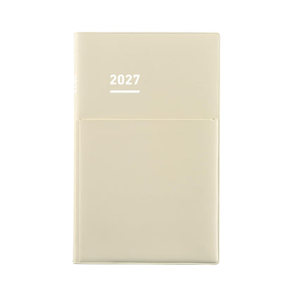 Kokuyo Jibun Techo Biz 2027 - A5 Slim, B6 Mini Notebook - Monthly Weekly Planner