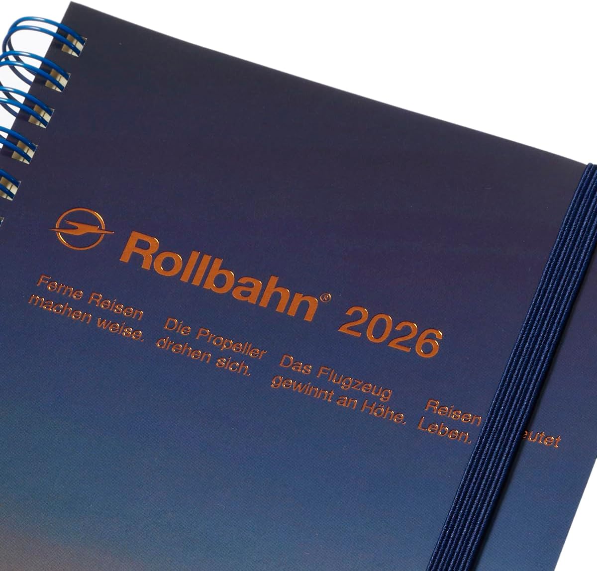 Delfonics Rollbahn 2026 Diary B6 L - Monthly Planner Notebook
