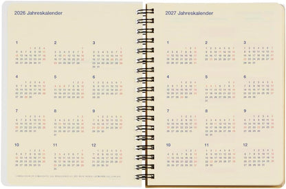 Delfonics Rollbahn 2026 Diary B6 L - Monthly Planner Notebook