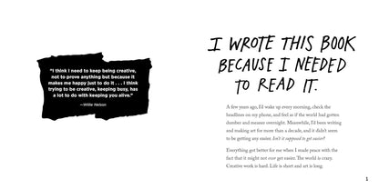 Keep Going: 10 Ways to Stay Creative in Good Times and Bad by Austin Kleon (Paperback)