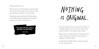 Steal Like an Artist: 10 Things Nobody Told You About Being Creative by Austin Kleon (Paperback)