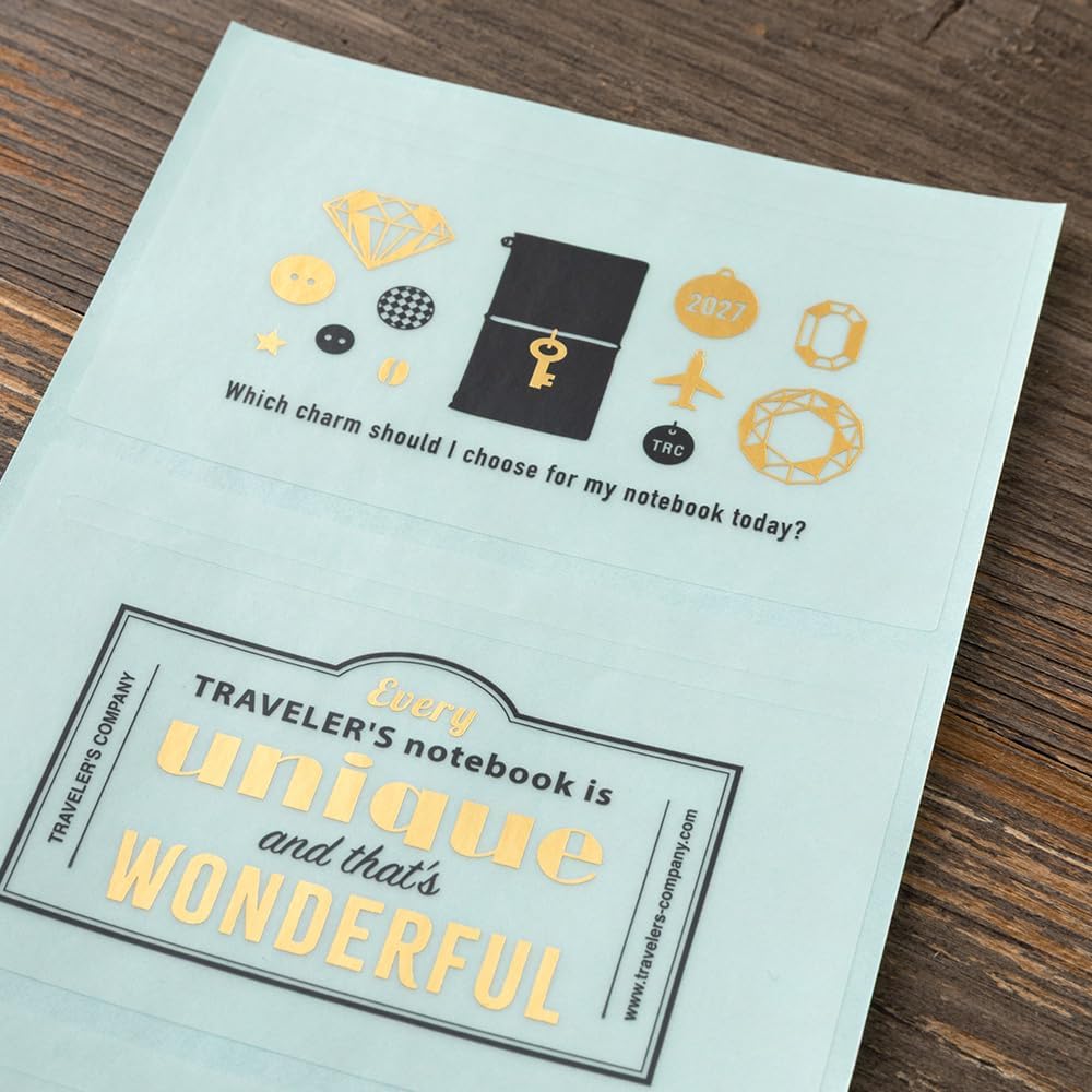 Traveler's Notebook Custom Stickers for 2027 Diary