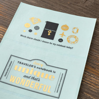Traveler's Notebook Custom Stickers for 2027 Diary