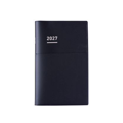 Kokuyo Jibun Techo Biz 2027 - A5 Slim, B6 Mini Notebook - Monthly Weekly Planner