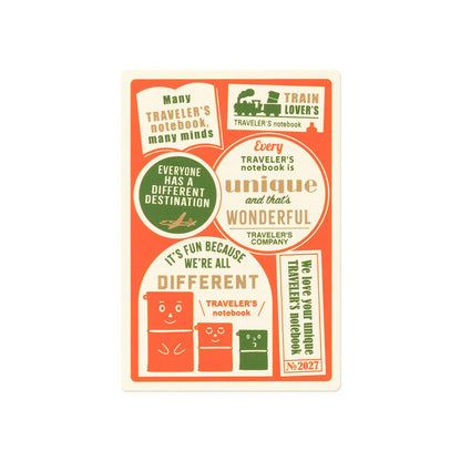 Traveler's Notebook 2027 - Underlay Pencil Board