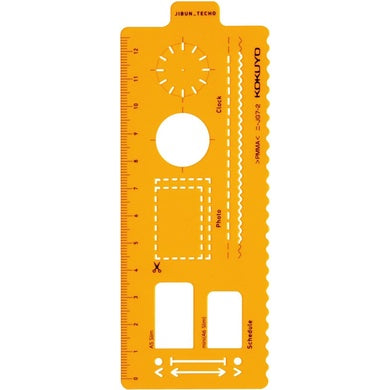 Kokuyo Jibun Techo Accessories (Refill, Stencil Template, To-Do Sticky Note, Pencil Board)