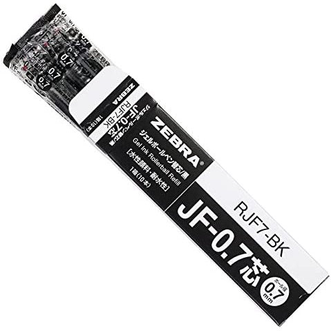 Zebra Sarasa Refill for Clip Black Gel Ball Pen 0.3 0.4 0.5 0.7 1.0 mm