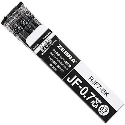 Zebra Sarasa Refill for Clip Black Gel Ball Pen 0.3 0.4 0.5 0.7 1.0 mm