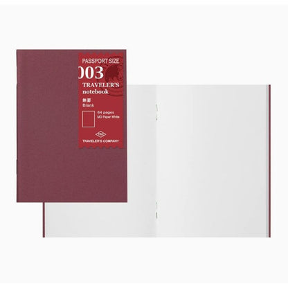 [On Hand] Traveler's Notebook Refill - Passport Size