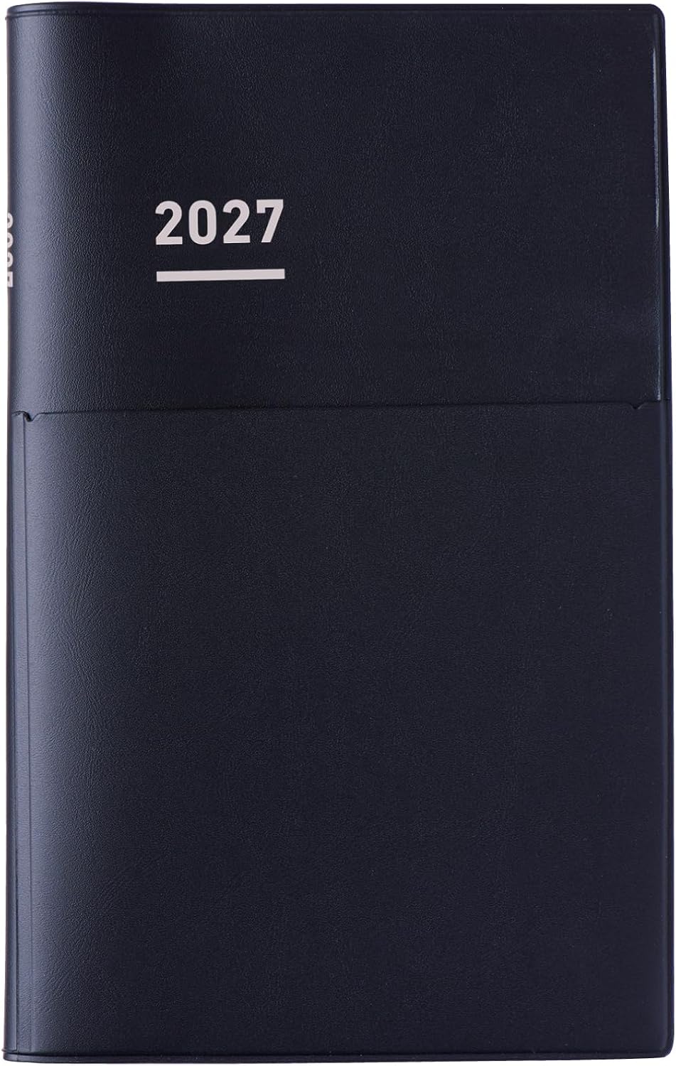 Kokuyo Jibun Techo Biz 2027 - A5 Slim, B6 Mini Notebook - Monthly Weekly Planner
