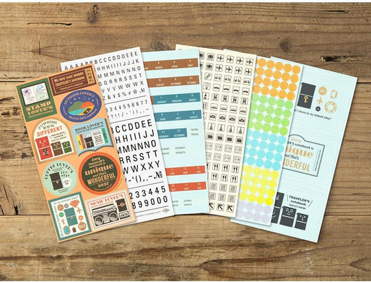Traveler's Notebook Custom Stickers for 2027 Diary