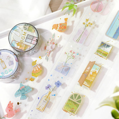 BGM Masking Tape - Flower Vase