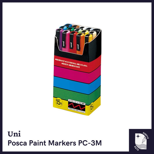 [On Hand] PC-3M Uni Posca Paint Markers Per Piece / Set