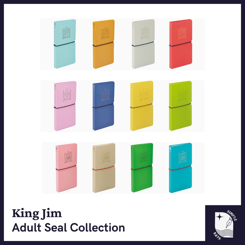 King Jim Seal Collection for Sticker Sheets / Flakes / Washi Tape