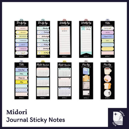 Midori Journal Sticky Notes