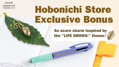 Hobonichi 2027 HON Techo - A6 / A5 - Planner English Japanese Daily Planner Notebook Hard Cover