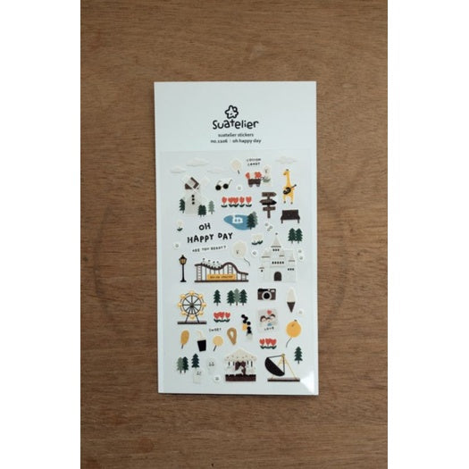 Suatelier Korea Daily Deco Stickers - Various Designs
