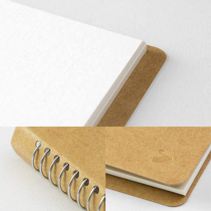 [On Hand] Traveler's Spiral Ring Notebook (A5 Watercolor Paper)