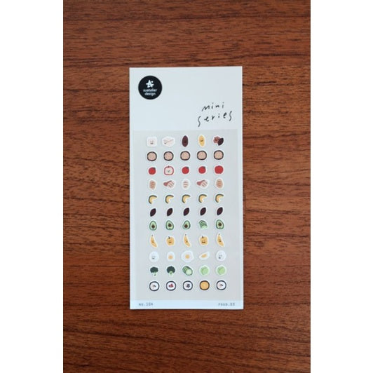 Suatelier Korea Mini Series / Plain / Seal Stickers / Sticky Memo
