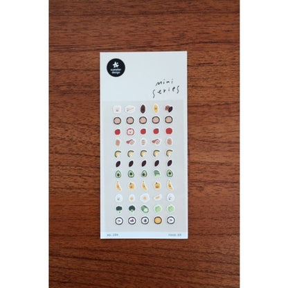 Suatelier Korea Mini Series / Plain / Seal Stickers / Sticky Memo